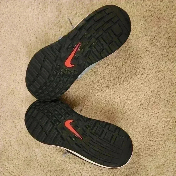 Nike Men's Air Max 1 G Grey Red Spikeless Golf Shoes Size 9 US - Picture 6 of 9